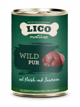 Wild PUR für Hunde, Konserve NEU 6x400g