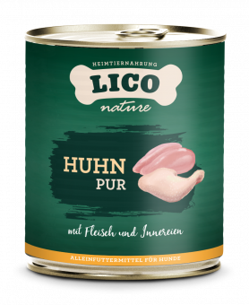 Huhn PUR für Hunde, Konserve NEU 6x800g