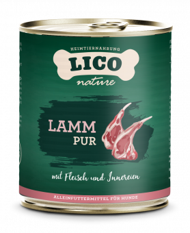 Lamm PUR für Hunde, Konserve NEU 6x800g