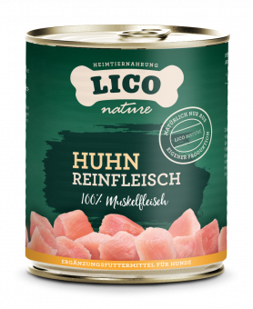 Huhn Reinfleisch für Hunde, Konserve NEU 6x800g