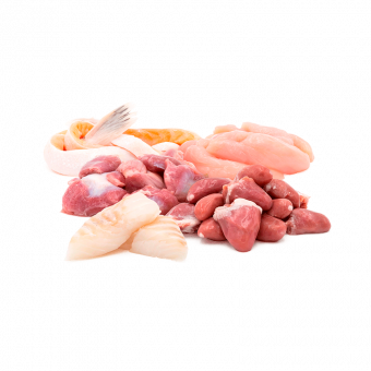 NIVOBA - Hähnchen & Fisch Mix, gefroren 2x250g 