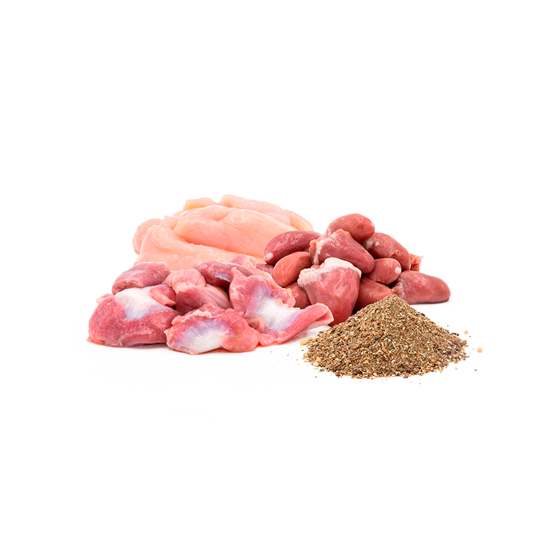 Barf Online Shop von Lico Nature | Hähnchen &amp;quot;ALL IN ONE Basic ...