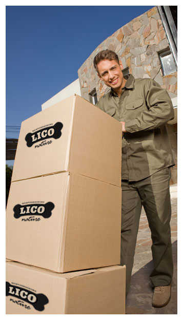 Lico Nature Barf Versand mit DPD und DHL